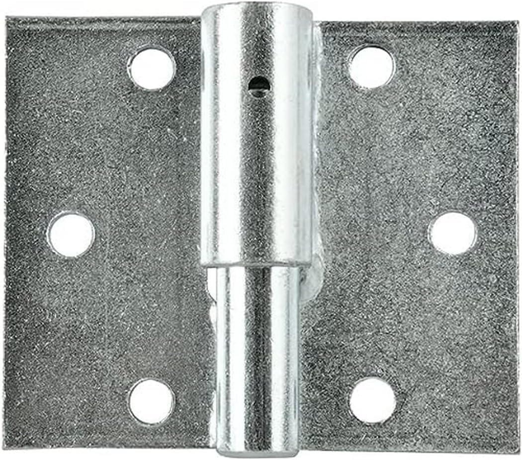 Romak 178150 Double Butt Zinc Plated Left Gate Hinge, 16 Mm Pin