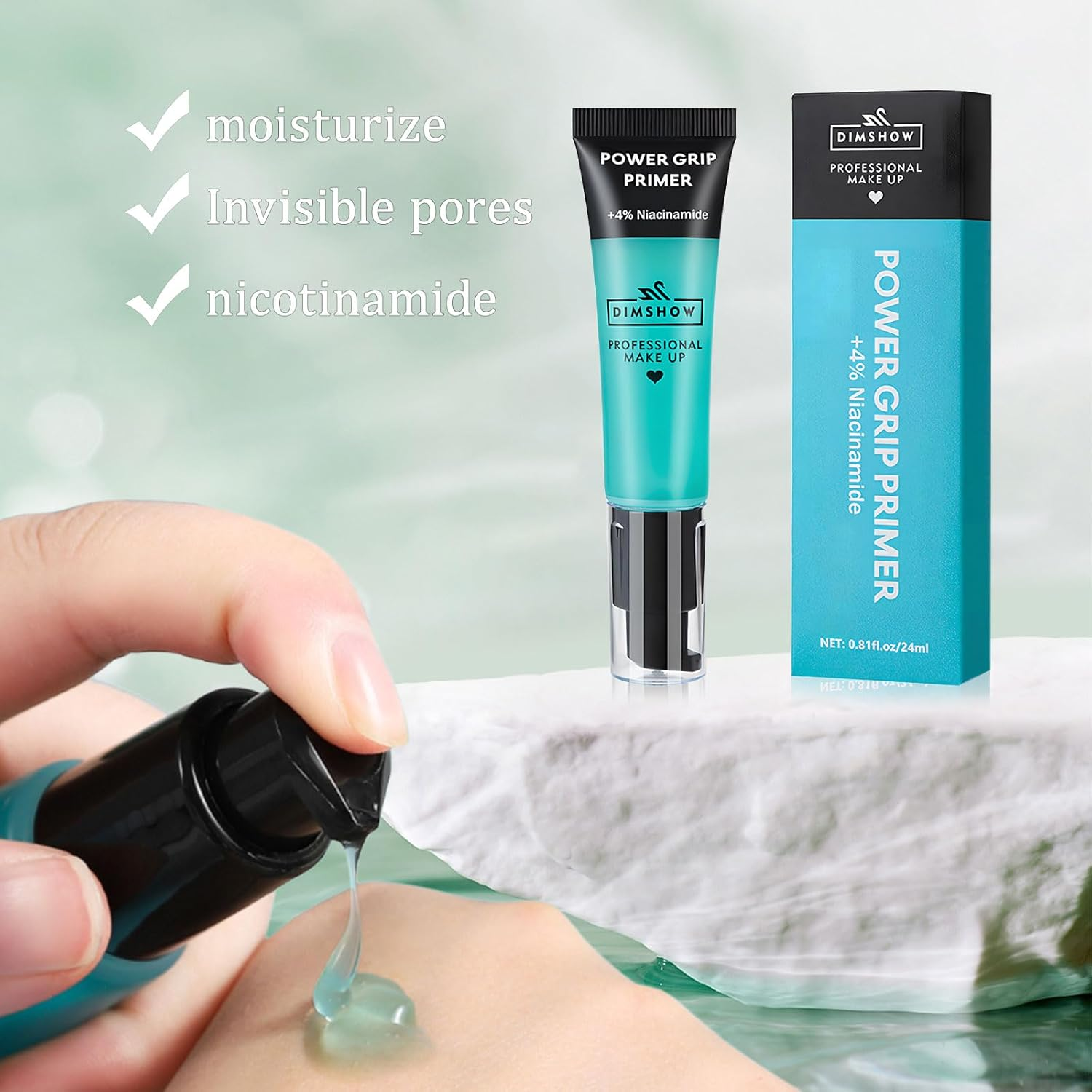 Primer Face Makeup, Gel Type Face Primer,Grip Primer, Suitable for Smooth Skin, Tight Makeup and Moisturizing image number 6