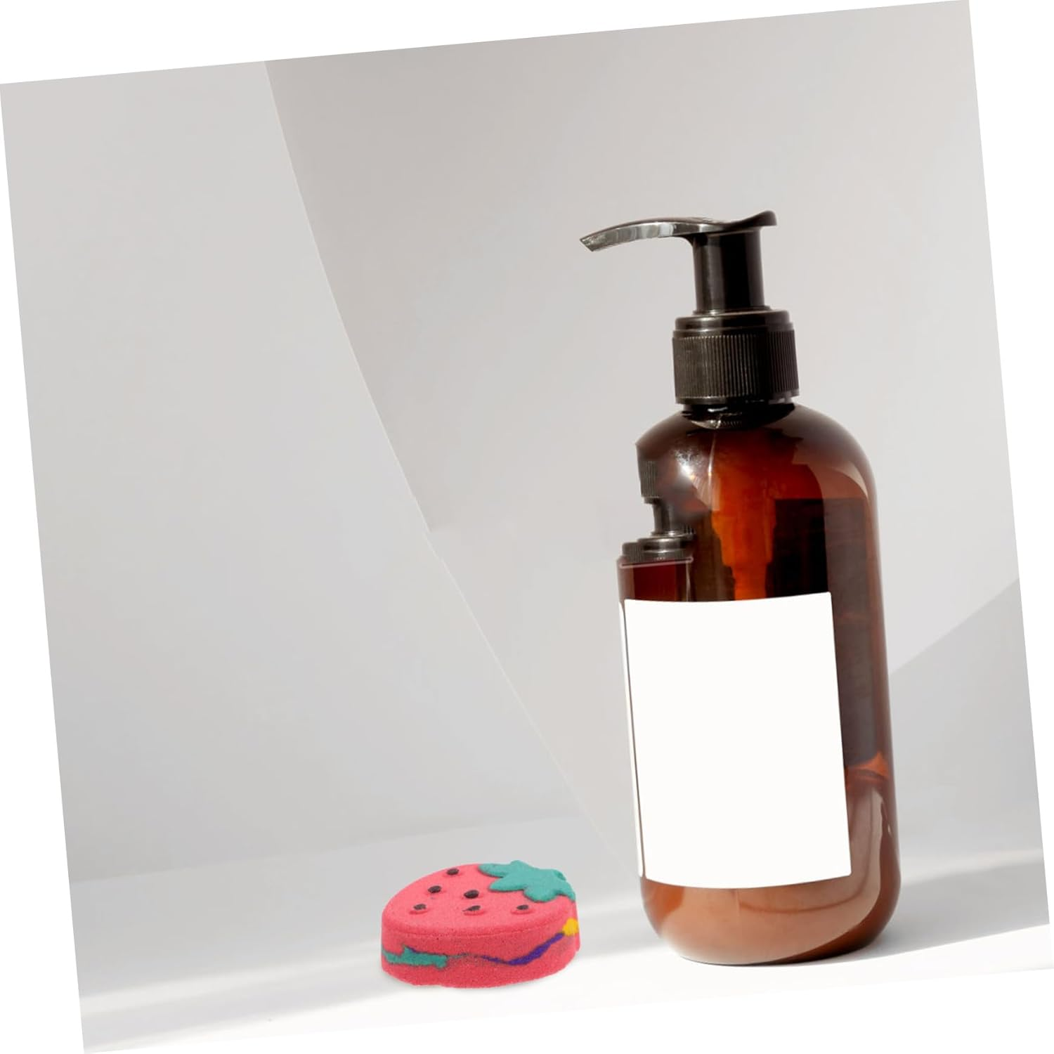 SAFIGLE Aroma Bath Balls Strawberry Shaped Bathing Fun Moisturizing Essential Oil Bath Accessory for Relaxation for and Self Care the Bathroom image number 6