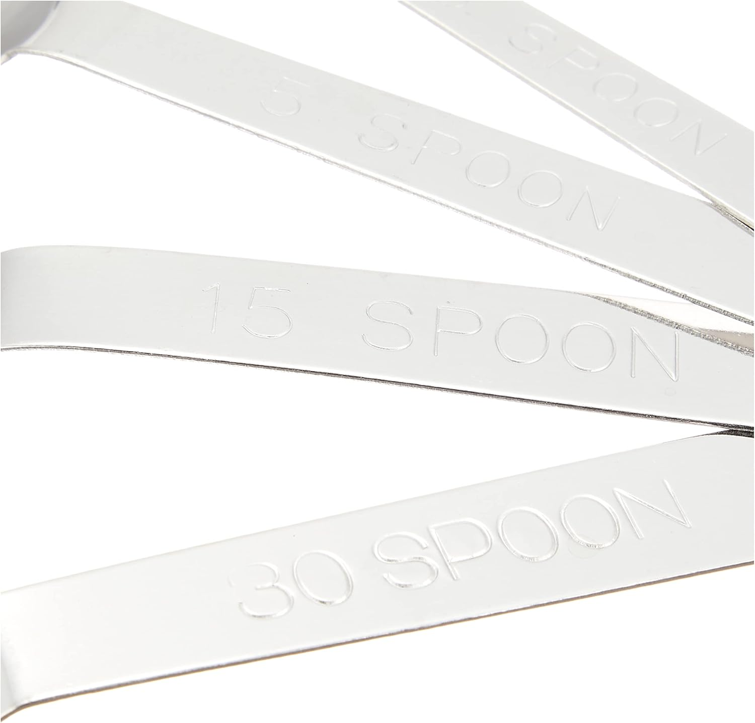 Kanda 052053 KD Measuring Spoons, Stainless Steel, Set of 4, Made in Japan with Spatula image number 2