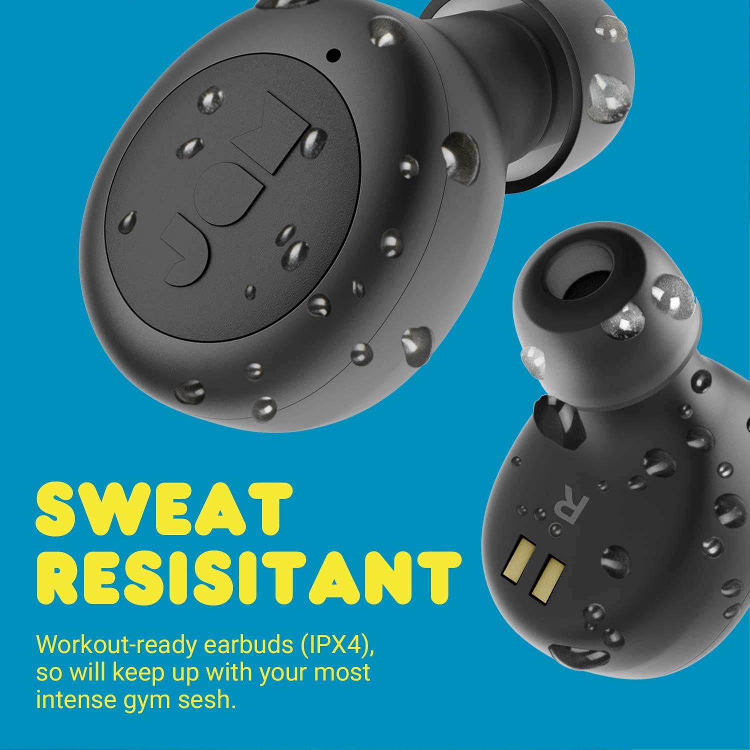 Jam Live Loud Truly Wireless Earbuds - Black image number 6