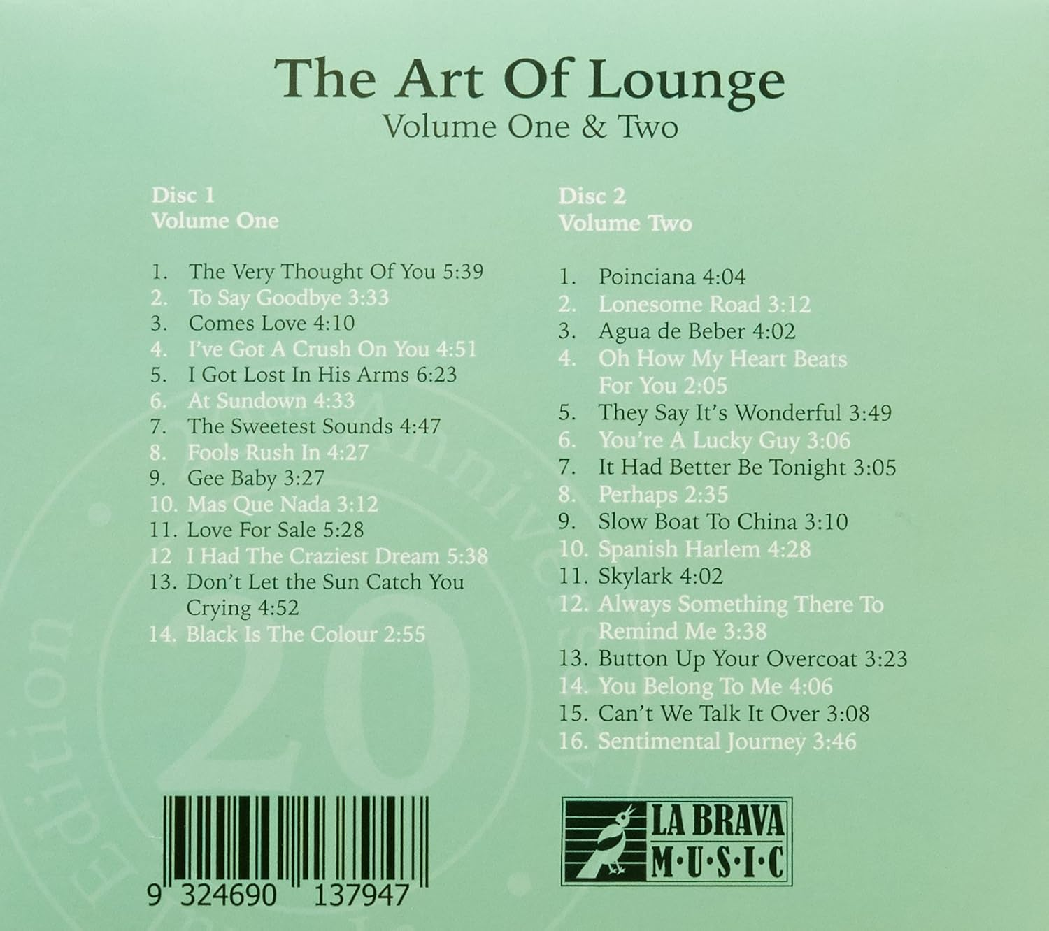 Art of Lounge (Vol 1 & 2)