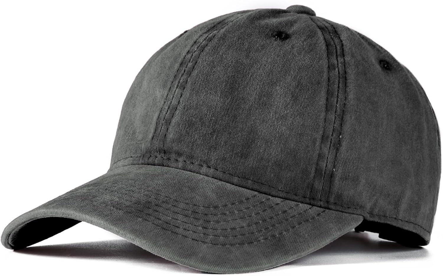 Edoneery Adjustable Low Profile Plain Cotton Baseball Cap Hat(A1004)