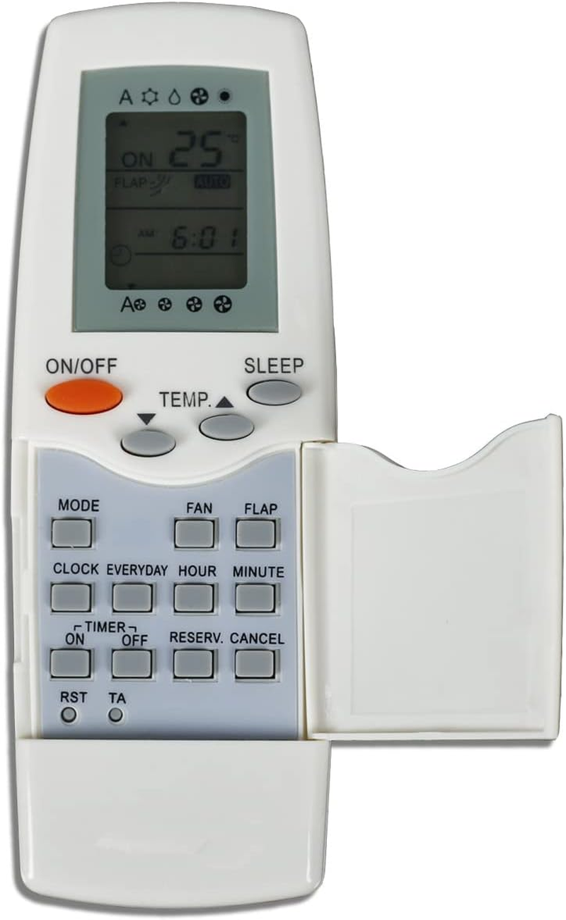 New Replacement Air Conditioner Remote Control for Carrier RFL-0601EHL RFL-0301 RFL-0601 RFL-0199L KTKL001 A/C Remote Control image number 2