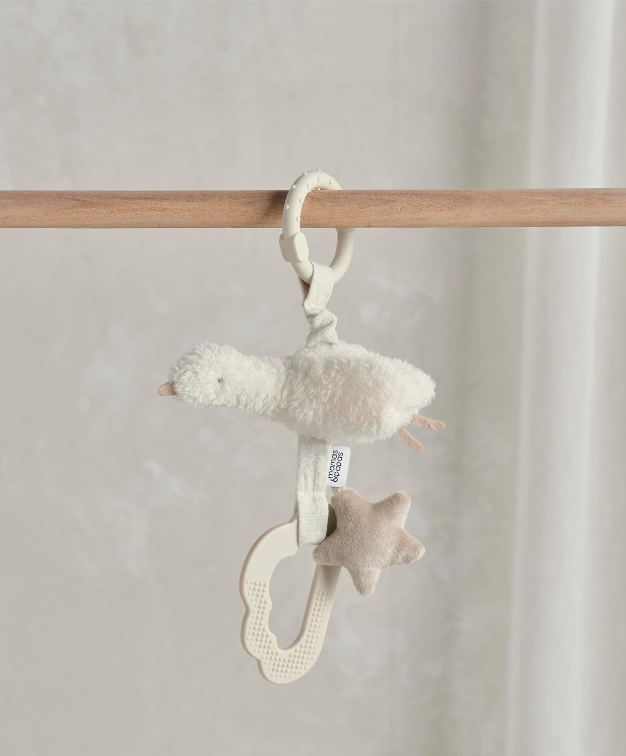 Mamas & Papas Activity Linkie Toy Duckling image number 3