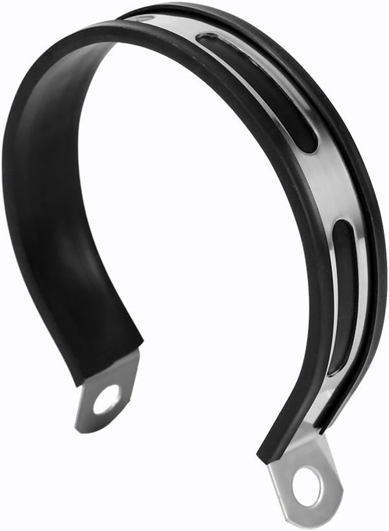 Motorcycle Exhaust Muffler Pipe Bracket Clip Fasten Support Pipe Bracket Hanger Band image number 3