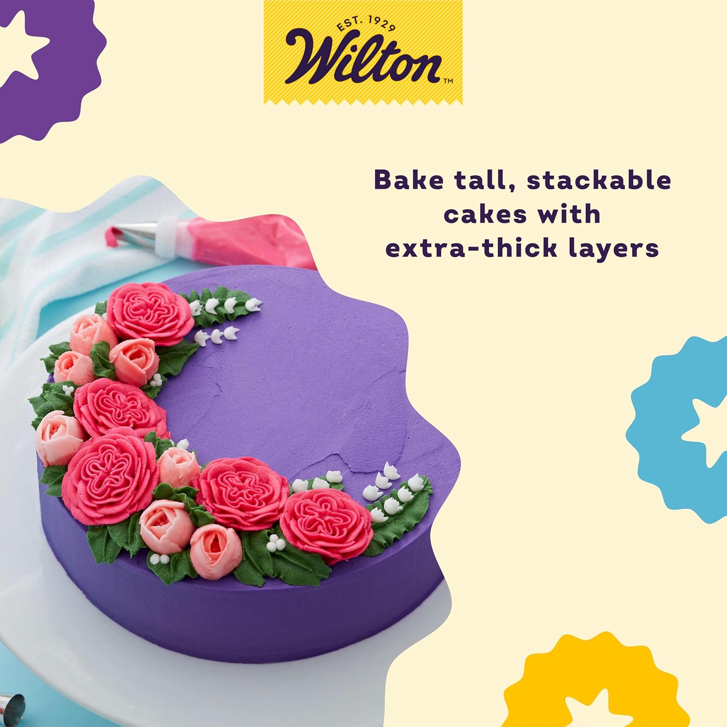 Wilton round Cake Tin, 25.4Cm, Multicolored, 2105-6104