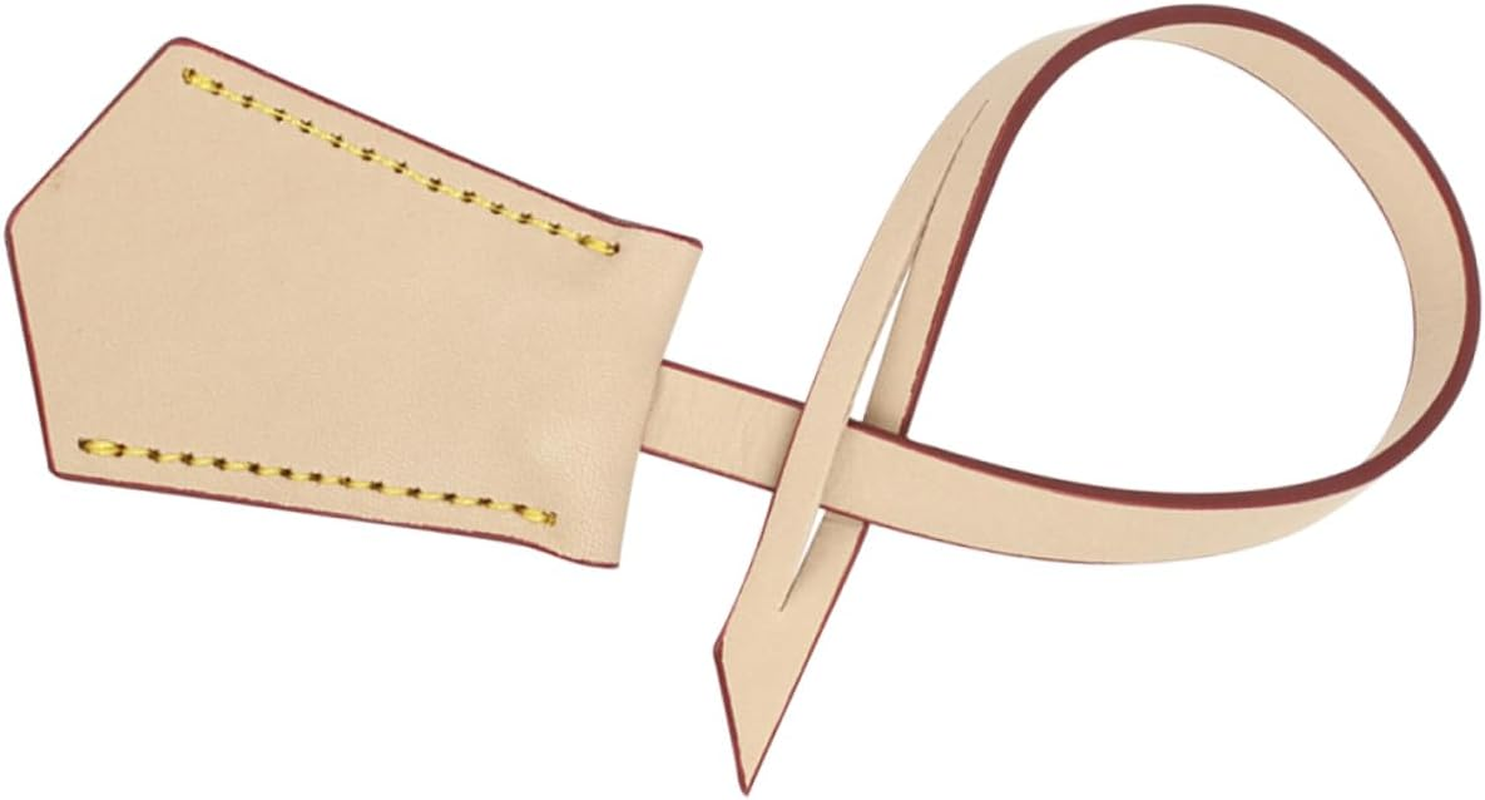 CONGARTENO 5Pcs Travel Suitcase Tag Luggage Identifier Leather Suitcase Tag Design image number 4