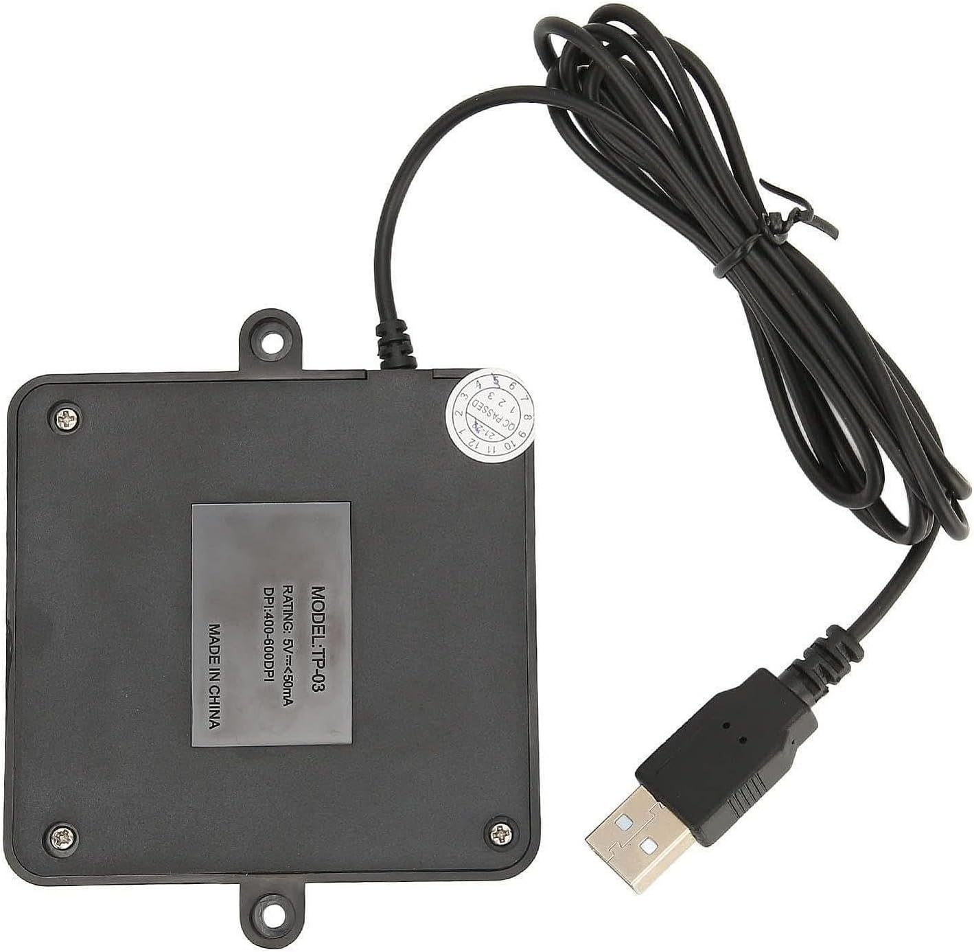 Motivetech USB Wired Touchpad, 2 Buttons Computer Touch Pad, Trackpad Mouses for Business Laptop image number 3