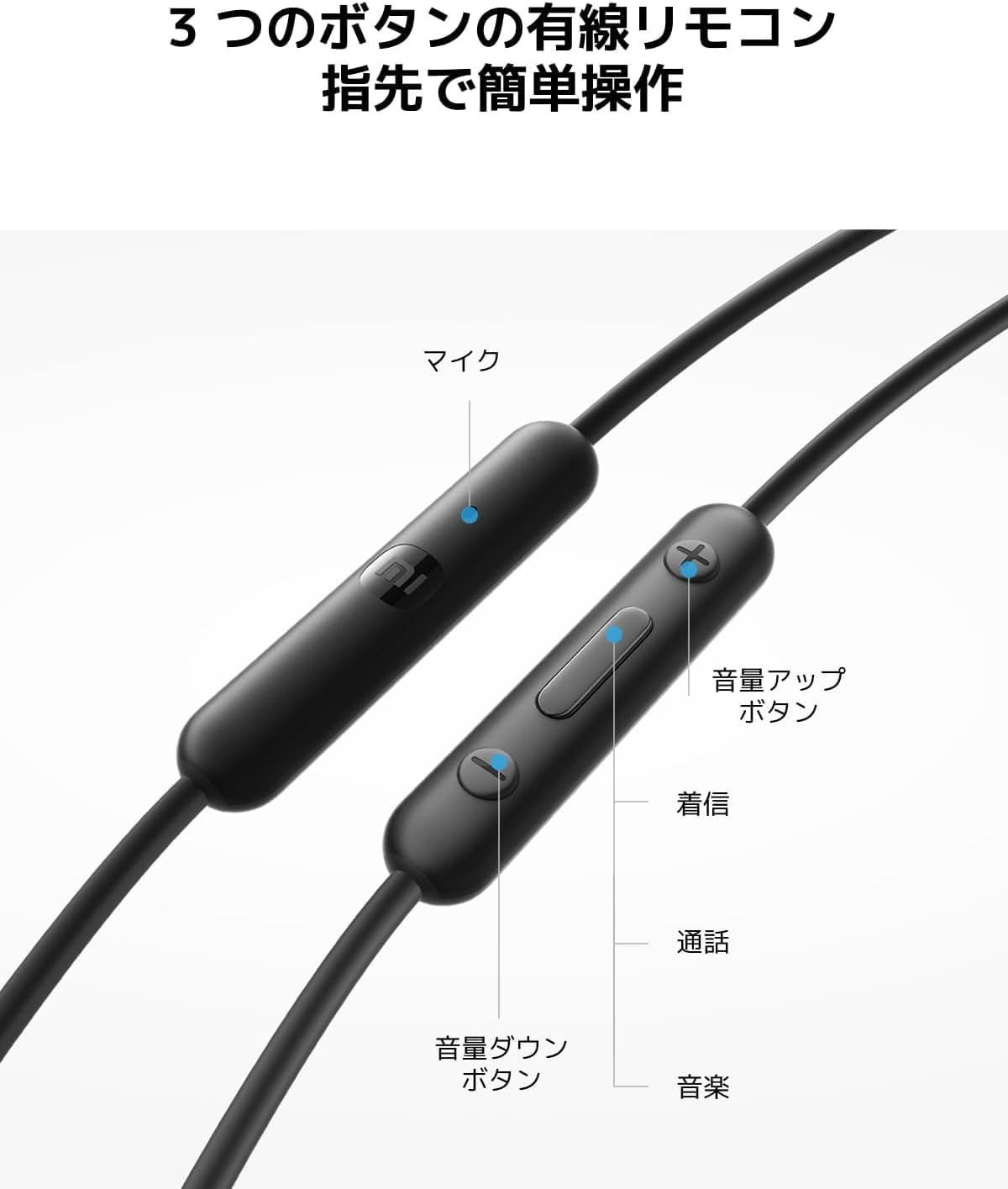 Xiaomi Earphones, Wired Earphones, Type-C HD Calls, IP54 Dustproof, Waterproof, Compatible with Iphone16, Google Pixel, Galaxy, Xiaomi, Oppo, Huawei, Ipad, Etc. White image number 3