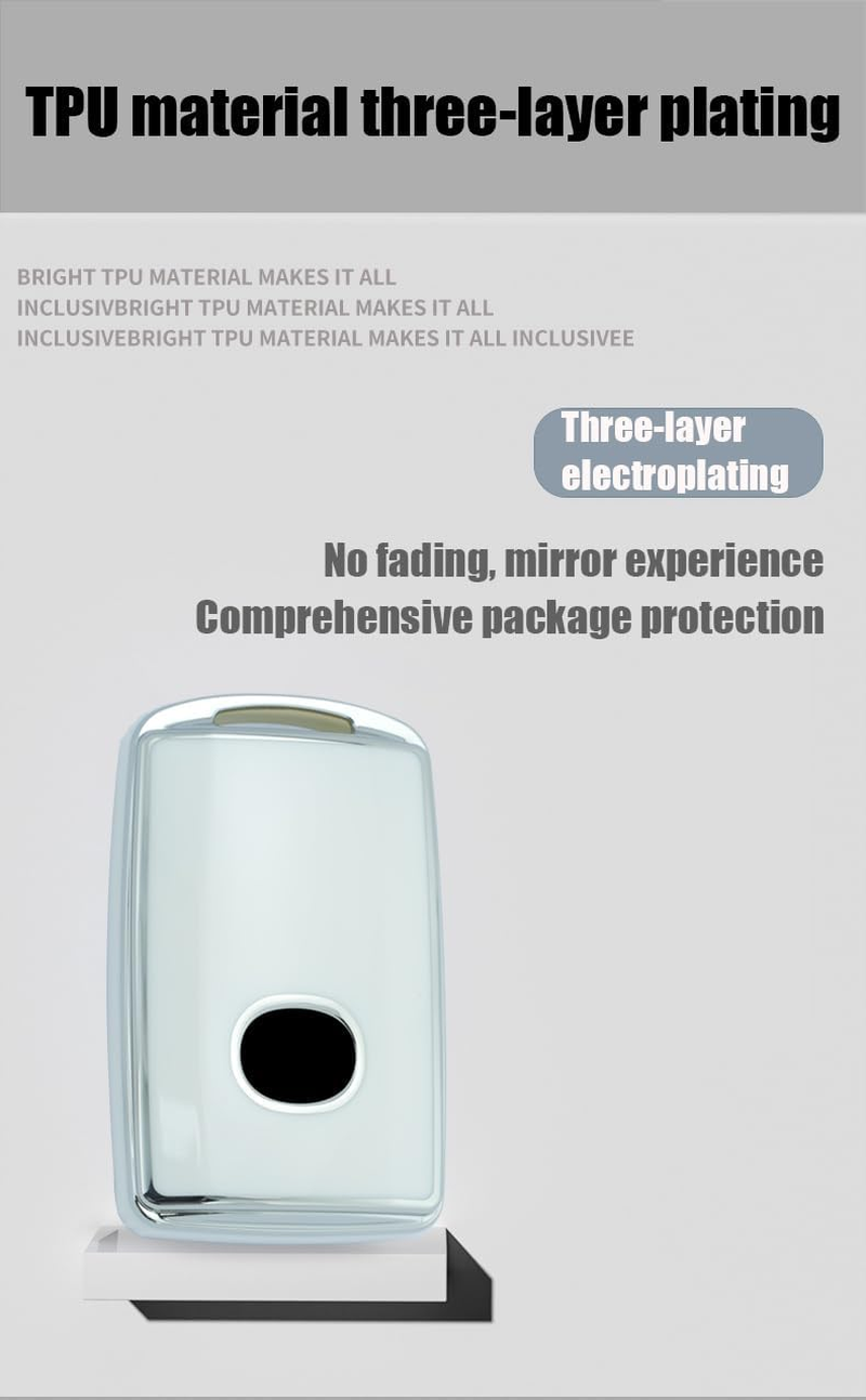 Ontto Key Case Suitable for Mazda 3 6 CX-30 CX-50 CX-60 CX-90 CX-4 CX-5 CX-8 CX-9 MX-5 MX-30 Axela 3 Buttons TPU Car Key Case Key Cover Key Box Accessories White image number 6