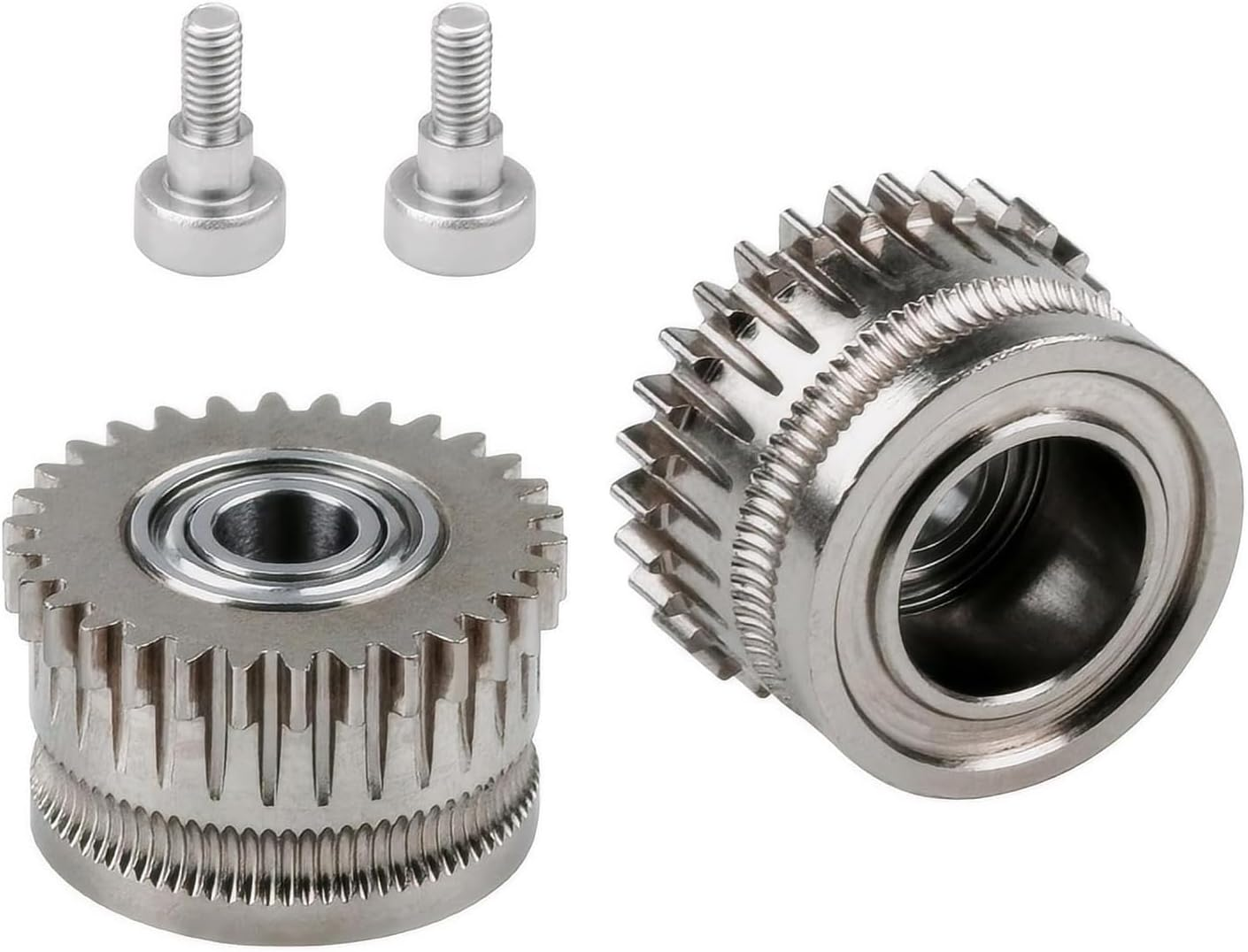 2PCS K1 Extruder Gear Kit, Feeding Gears for K1 Max/K1C 3D Printers Accessories image number 2
