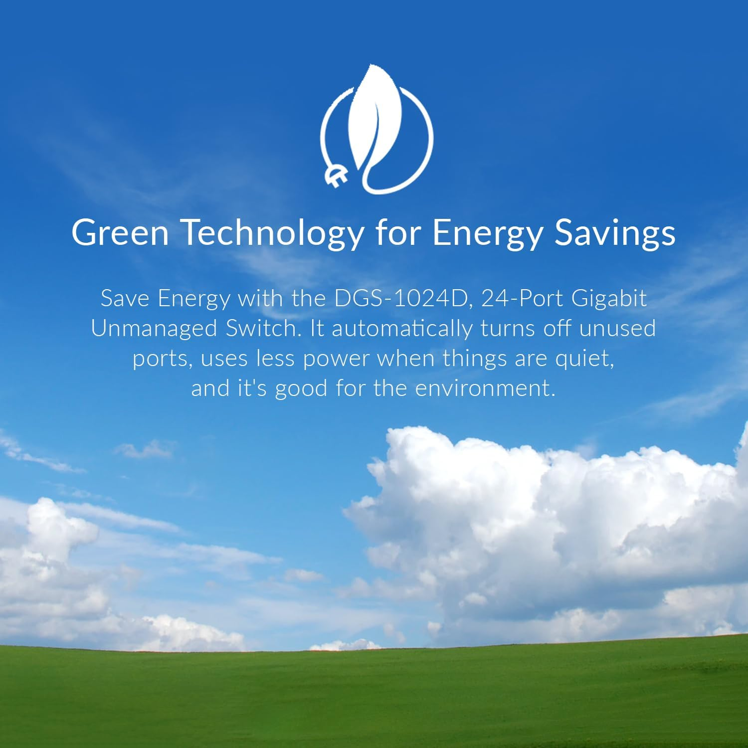 D-Link DGS-1024D 24-Port Gigabit Unmanaged Switch - High-Speed Ethernet Network Switch with Energy-Efficient Features, Metal Housing for Durability, Fanless Design for Quiet Operation image number 3