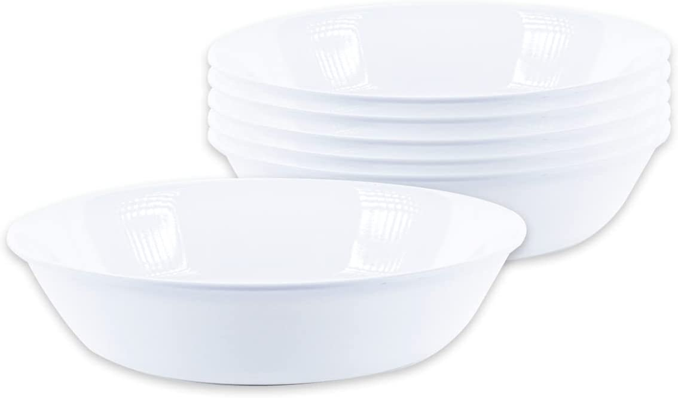 Home Master round Melamine Bowl, White, 20 Cm Diameter X 5 Cm Size image number 1