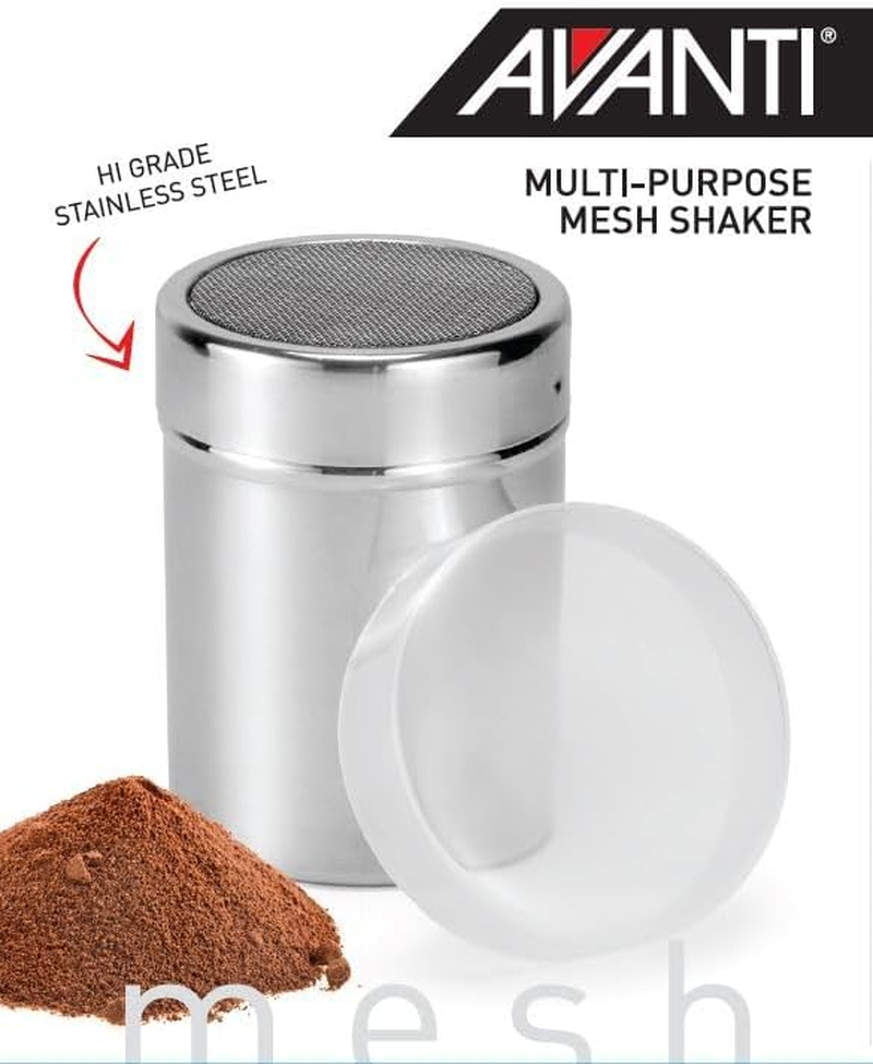 Avanti Stainless Steel Mesh Top Shaker, Silver image number 4