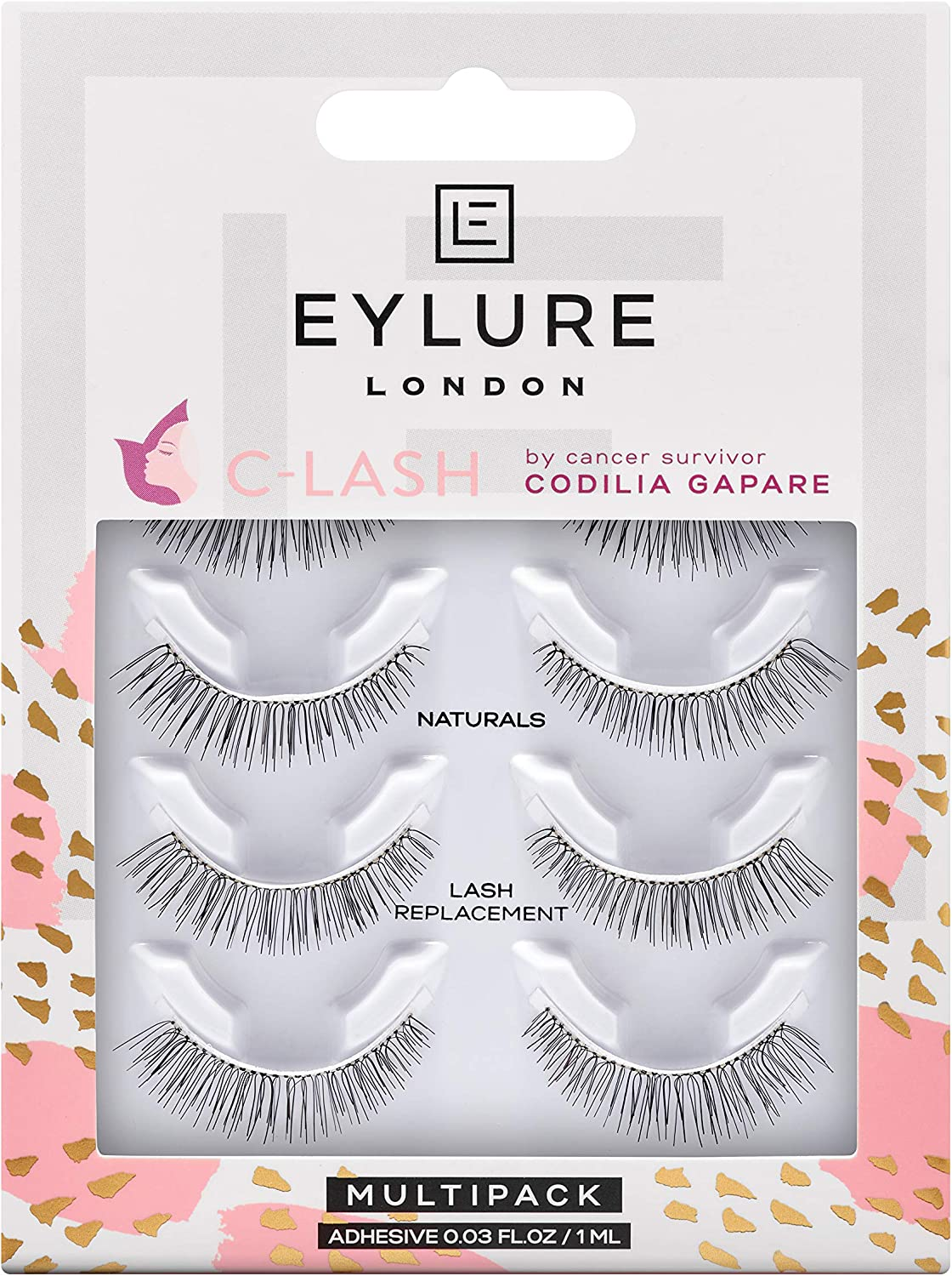 Eylure C-Lash Lashes, Naturals, Multipack image number 6