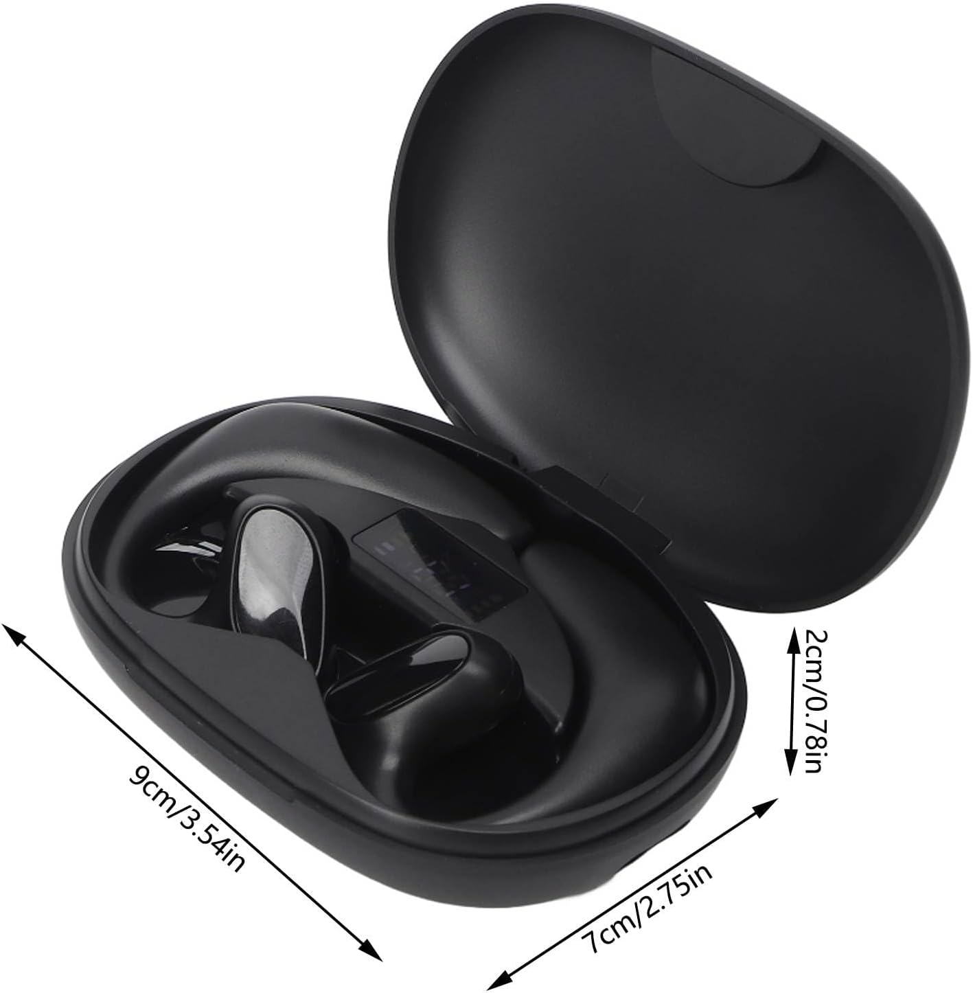 Lvifloae M8 Translation Earbuds,Bluetooth Two Way Earphone Translator Earbuds Wireless Smart Translation Real Time Simultaneous Interpretation Dual Mic Noise Support image number 3