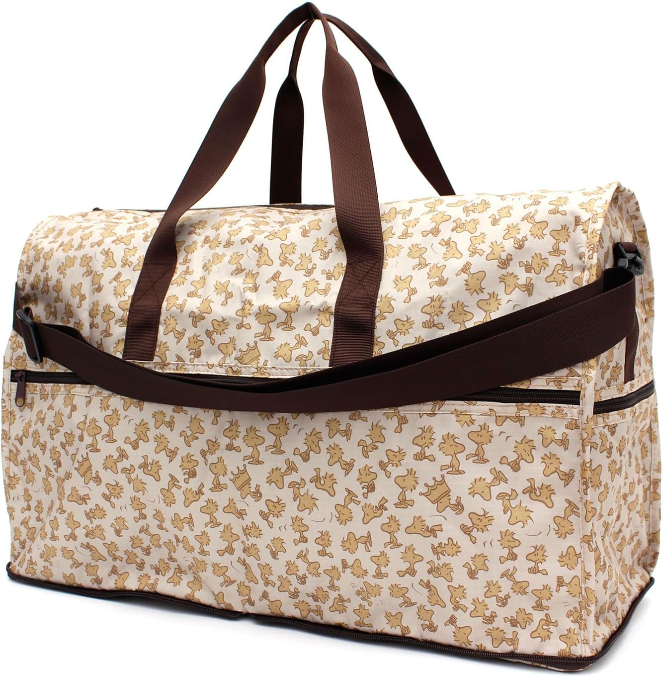 Hapitas Folding Bag, Small and Large Use, Carry On, Convenient for Traveling, Medium Boston B115 Menyface Black, 中型