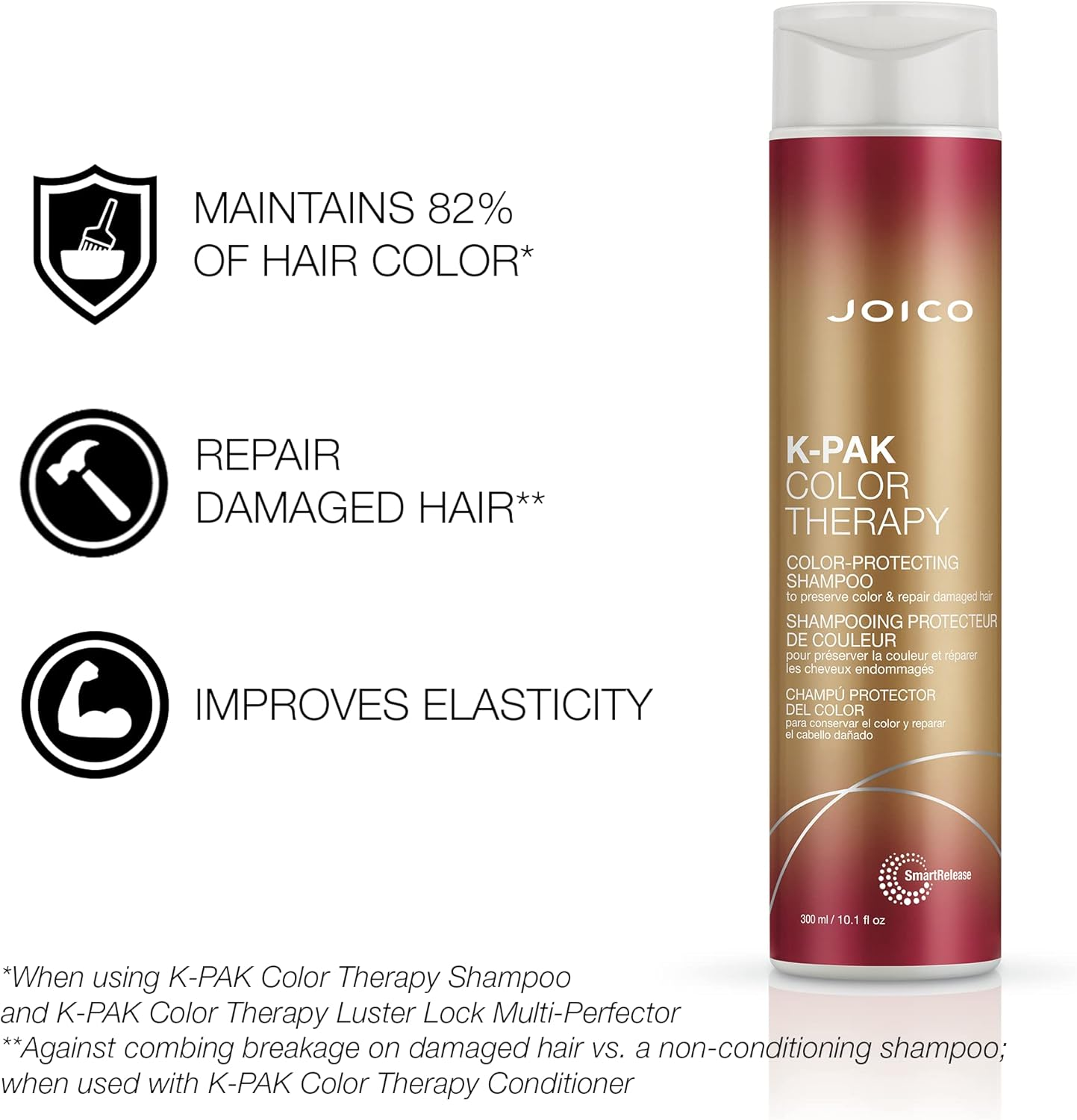 Joico K-Pak Colour Therapy Shampoo & Conditioner (300Ml) image number 3