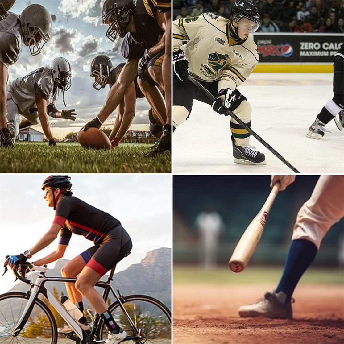 Hockey Tape Multipurpose Cloth Tape Roll Hockey Stick Tape for Ice Roller Baseball Bat Sports 27.3 Yards X 0.98 Inch image number 3