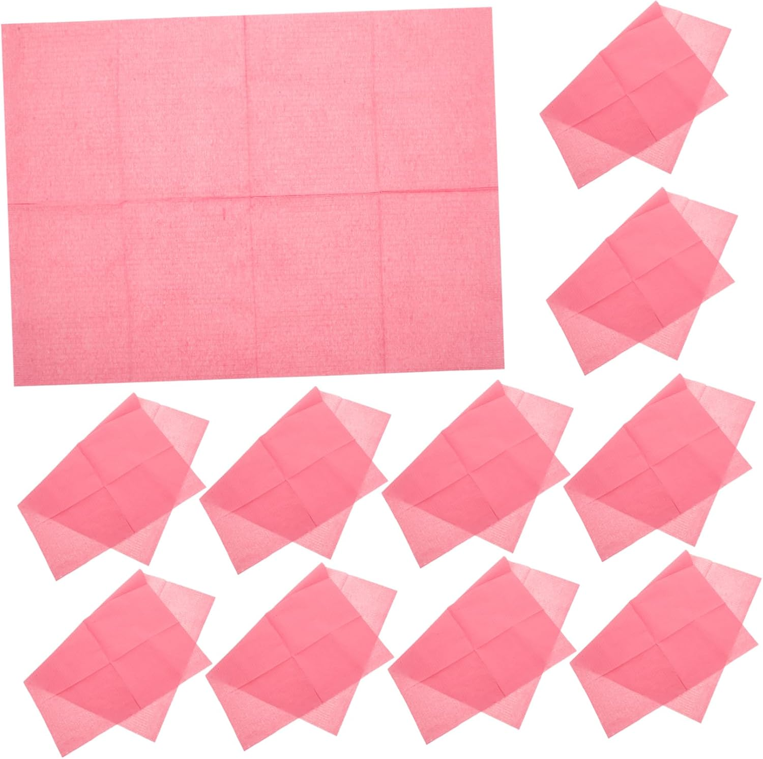 MERRYHAPY Disposable Tattoo Clean Pads and Nail Mat Table Cover 20 Pcs Waterproof Composite Film Sheets White for Tattooing and Nail Tech Table Protection