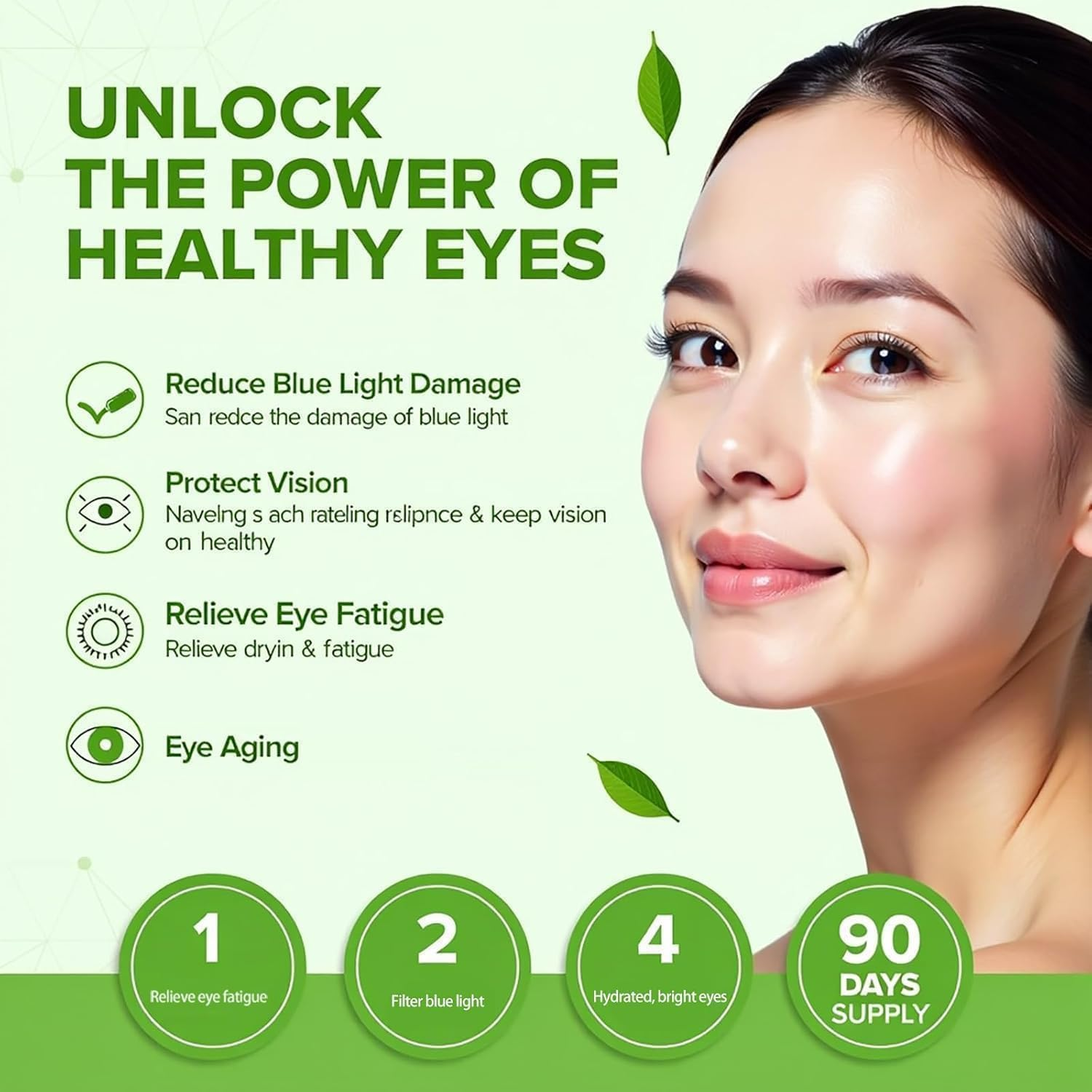 Ever-Vision-14-And-1 Advanced Eye with Lutein, Zeaxanthin, for Vision,1Pcs image number 2