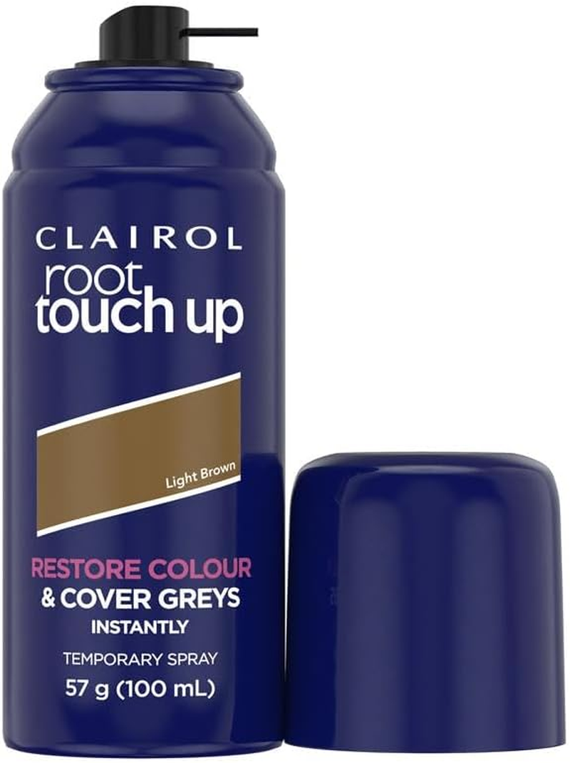Clairol Root Touch-Up Root Concealing Spray 100 Ml, Light Brown, 100 Ml, Instant Grey Coverage, Blends Naturally, Temporary, Water Resistant image number 1