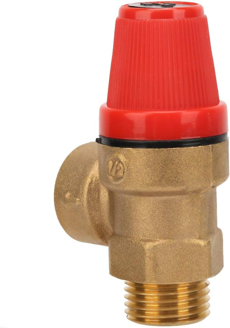 G1/2 Inches Brass Safety Valve|Dn15 Thread Spring Hanging Furnace Safety Valve|Optional Pressure 3Bar/6Bar |6Bar DN15| Safety Valve image number 6