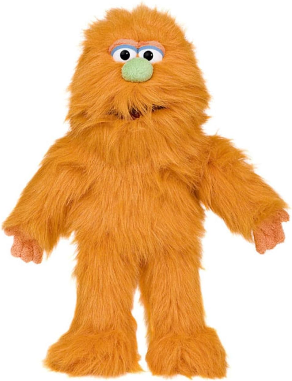 14" Orange Monster Puppet image number 2