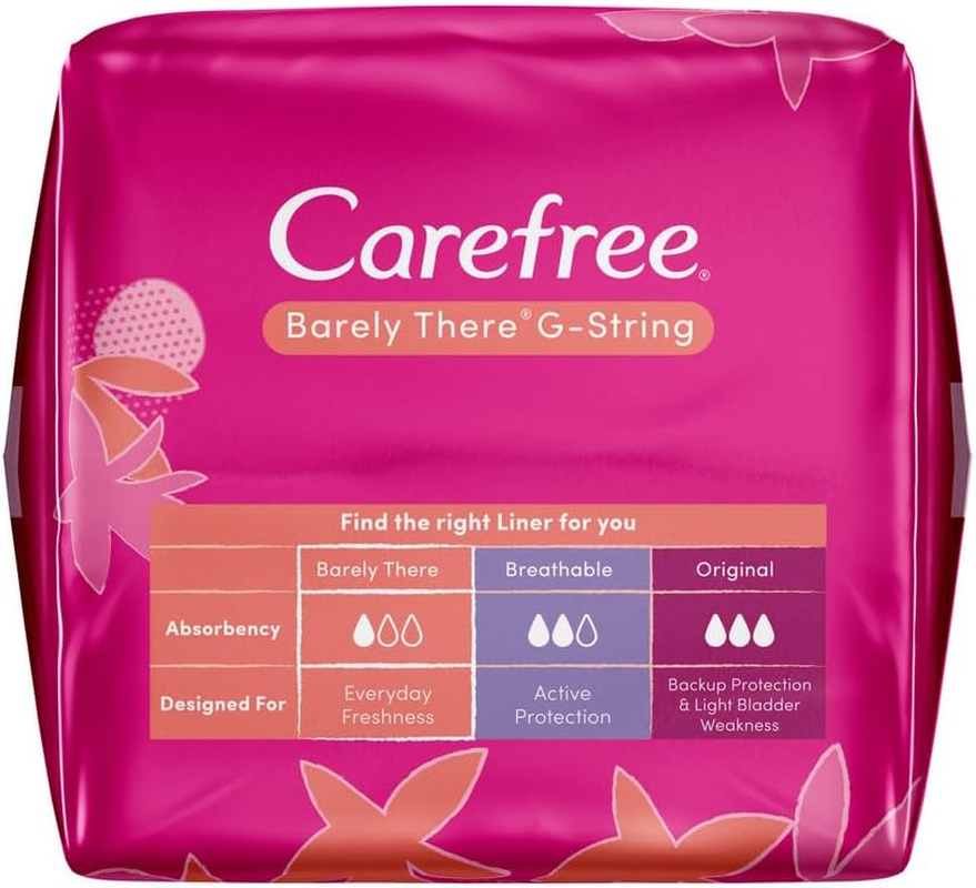 Carefree Barley There G-String Liners 24 Pack image number 1