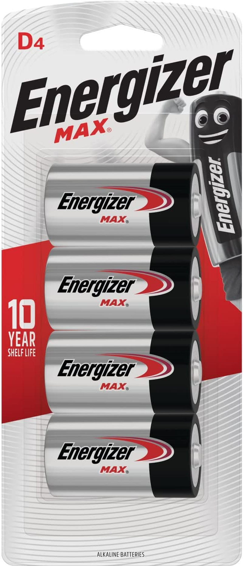 Energizer Max D Batteries - 4 Pack image number 3