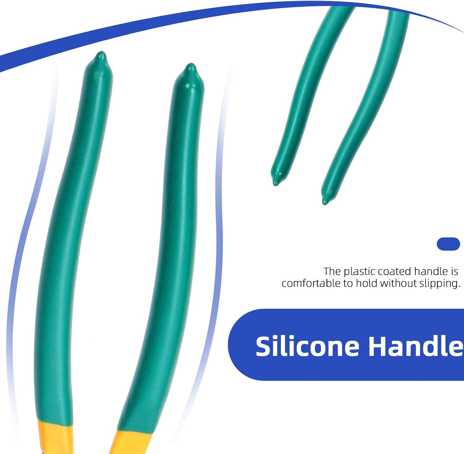 Glarks 10 Inch High Leverage Cable Cutter, Heavy Duty Stainless Steel Wire Rope Cutter Sharp Cable Cutting Pliers with Comfortable Grip for Aluminum, Copper, Communication Cable and Bike Brake Cable image number 3