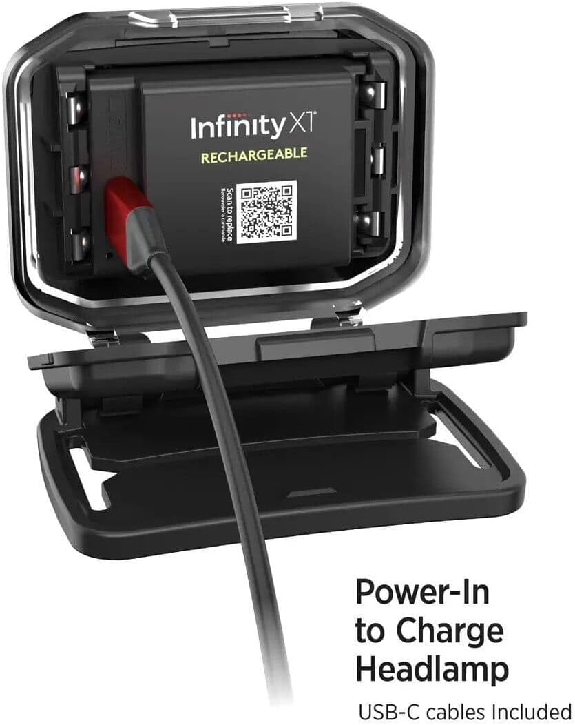 Infinity X1 1000L Dual Power Rechargeable Headlamp 3 Pack - 5 Powerful Beam Modes to Choose from - 100 Meter Beam Distance - Waterproof - 6 Hour Runtime image number 6