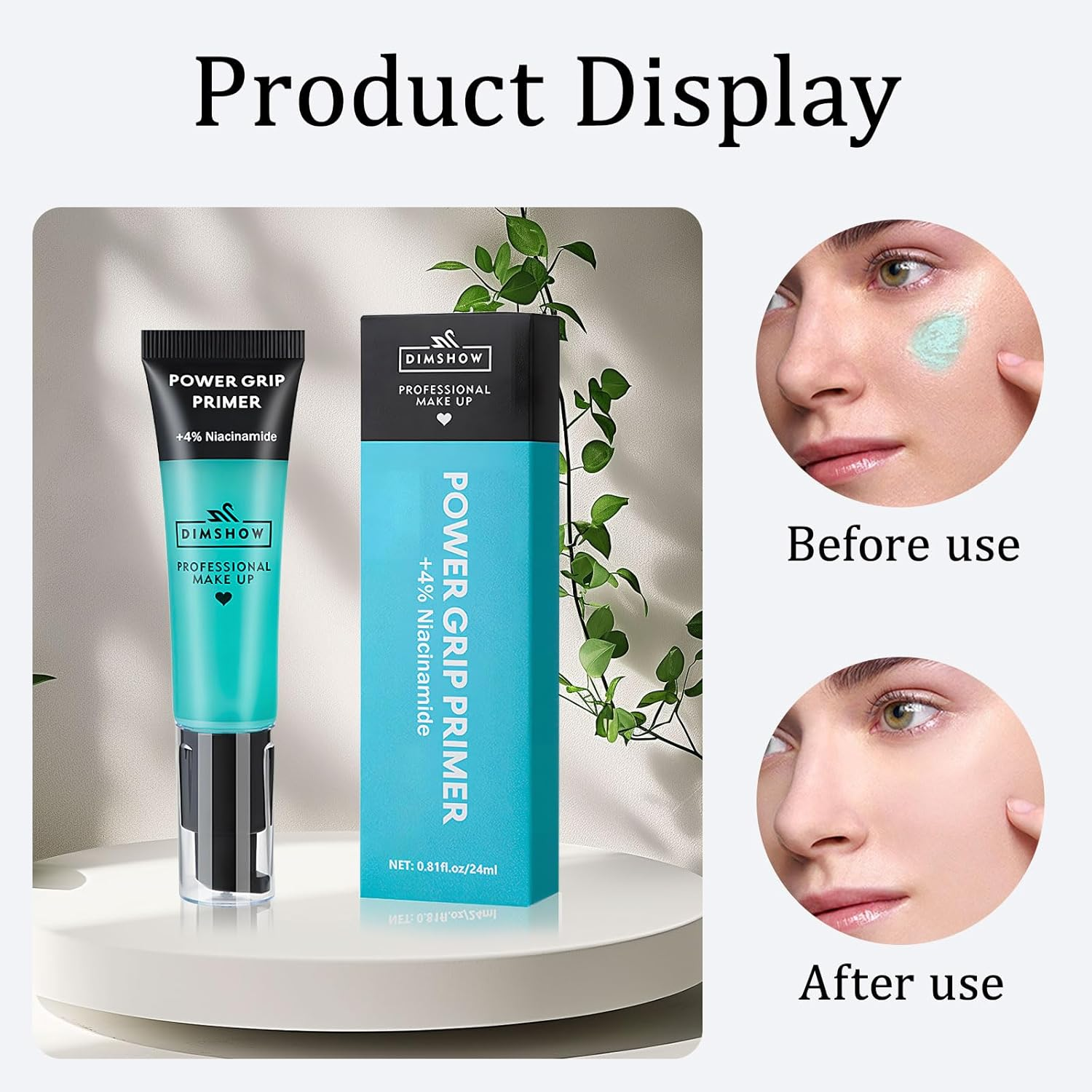 Primer Face Makeup, Gel Type Face Primer,Grip Primer, Suitable for Smooth Skin, Tight Makeup and Moisturizing image number 4