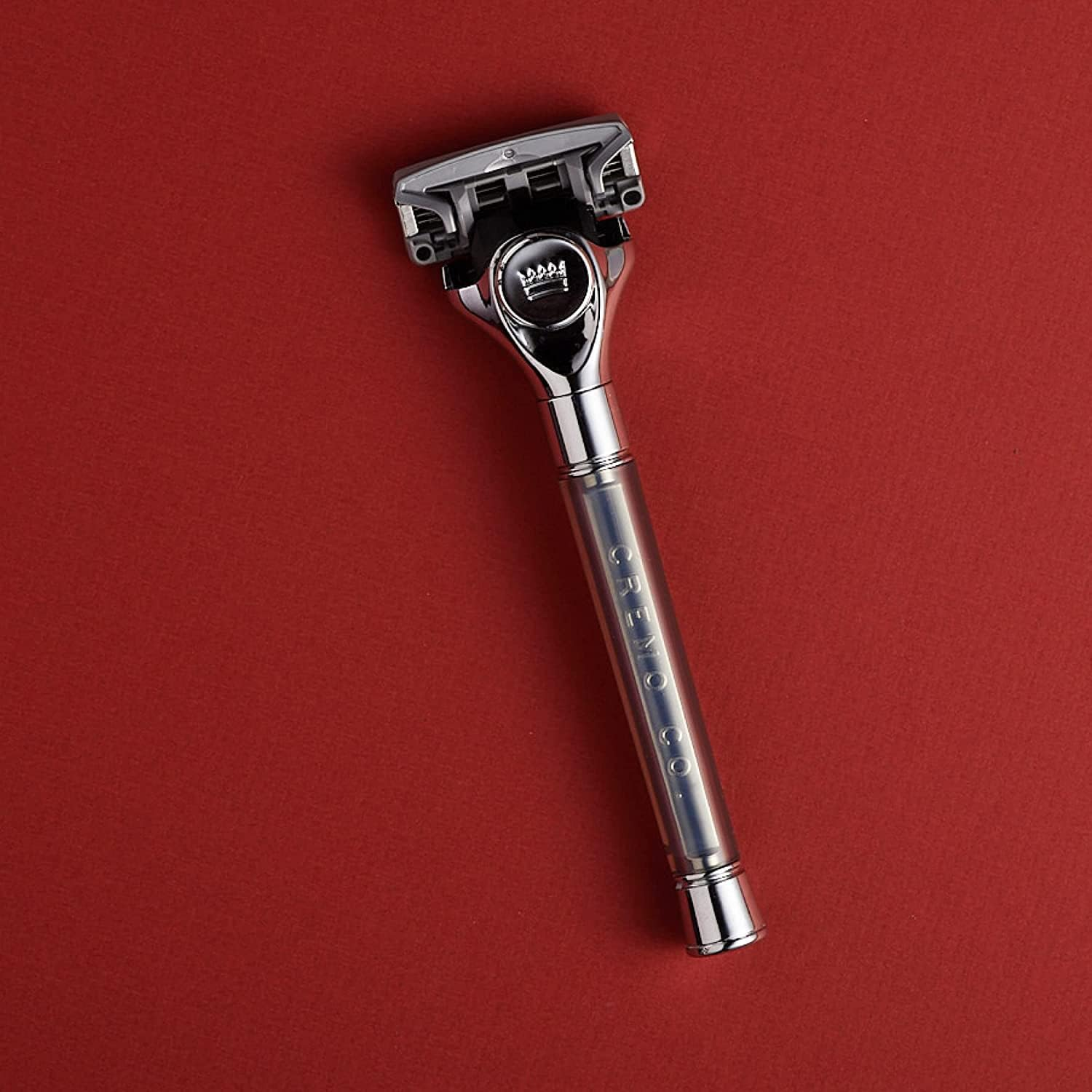 CREMO - Barber Grade Men'S Razor with Extra Refill - FIGHTS RAZOR BURN image number 6