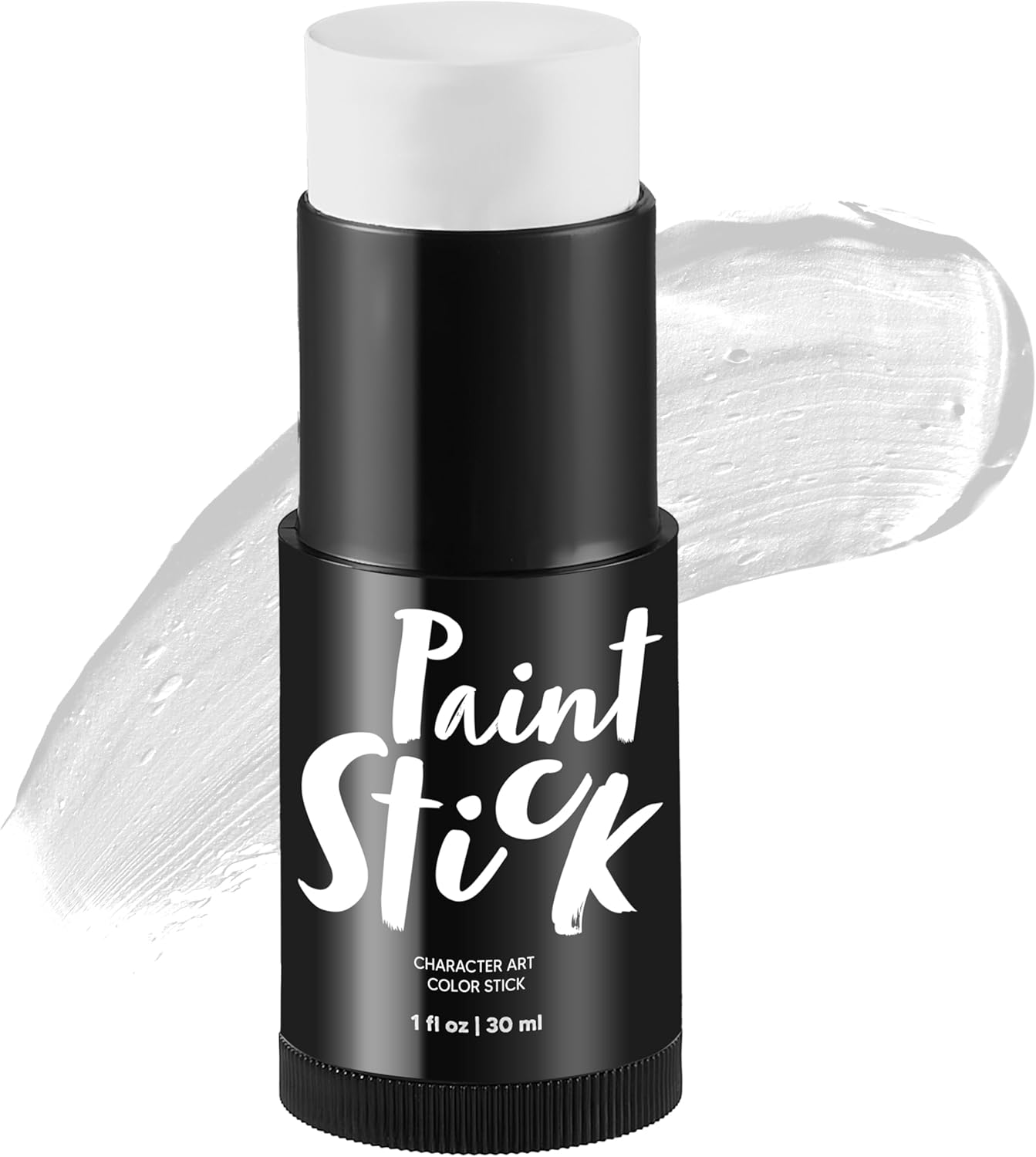 Spooktacular Creations Halloween Makeup Face and Body Paint Makeup Stick , Oily Waterproof Foundation Stick for Cosplay Zombie Skeleton Clown for Adult Party Dress up (1 Oz, White )