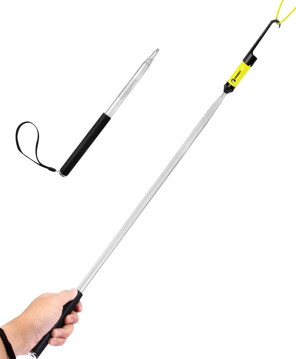 Ferret Stick MINI &ndash; 47&rdquo; (120Cm) Compact Extension Rod - Compatible with All Ferret Inspection Cameras image number 1