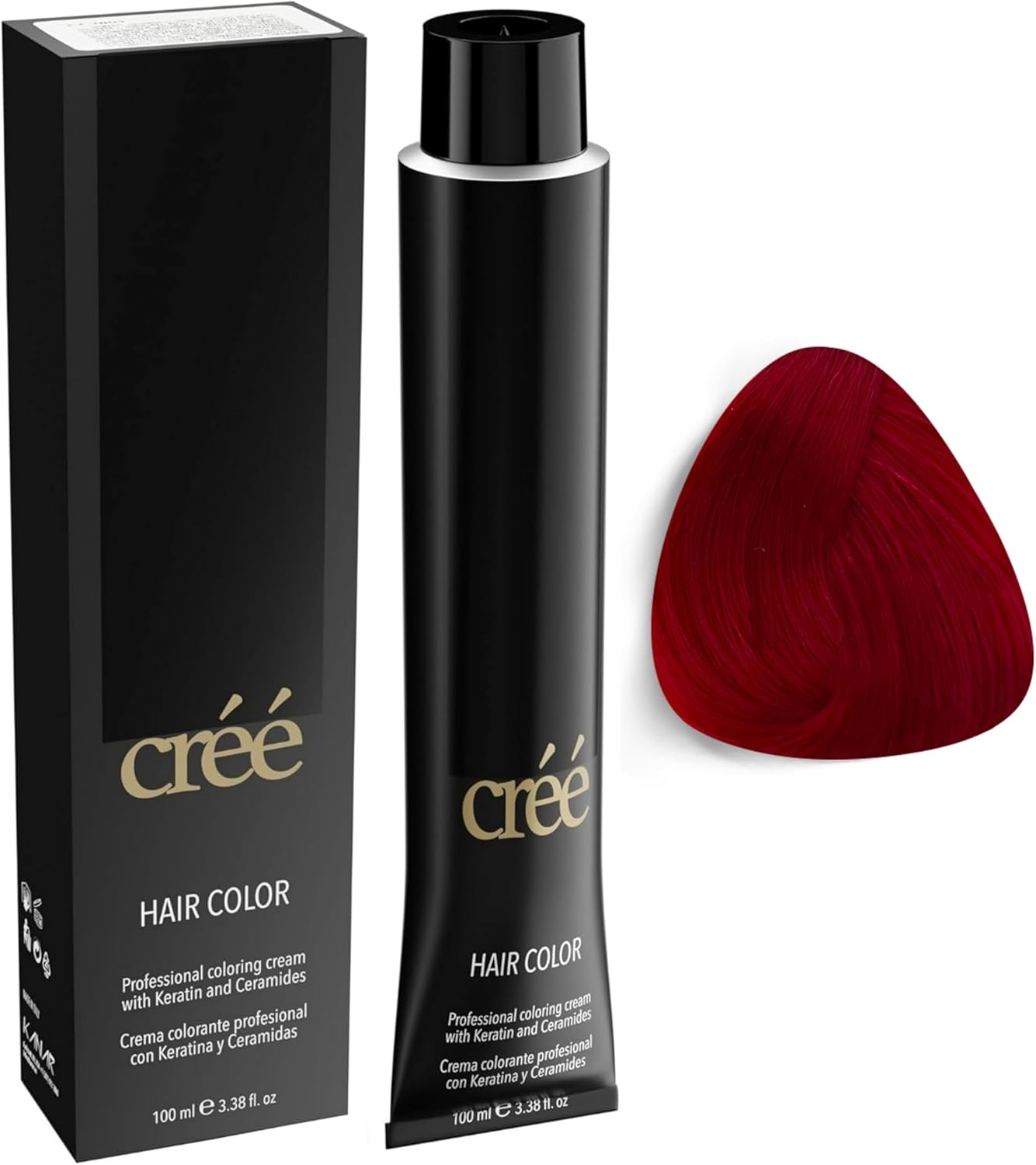 Cr&eacute;&eacute; Professional Permanent Hair Color 100Ml 3.4 Fl.Oz. (Extra Red Blond 7.666)