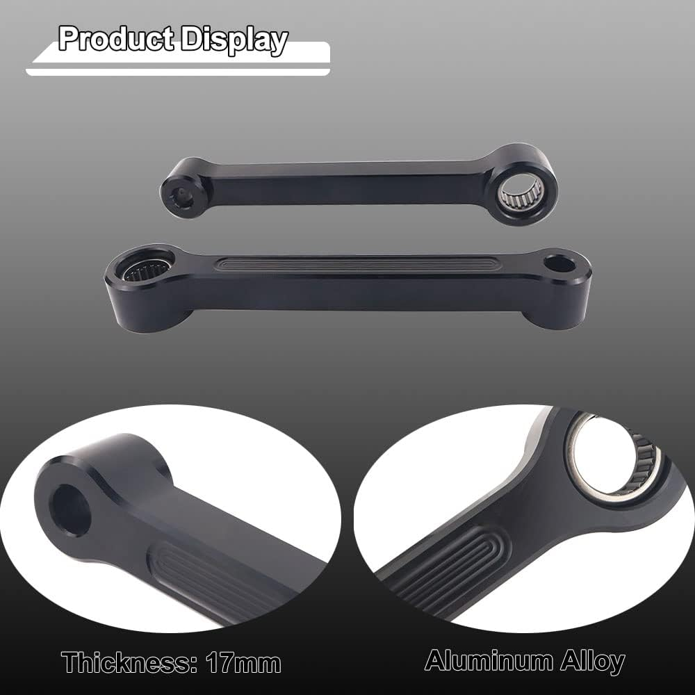 Motorcycle Lowering Link Kits Drop Links Suspension Accessories Black Compatible with Royal Enfield Himalayan 2017-2022