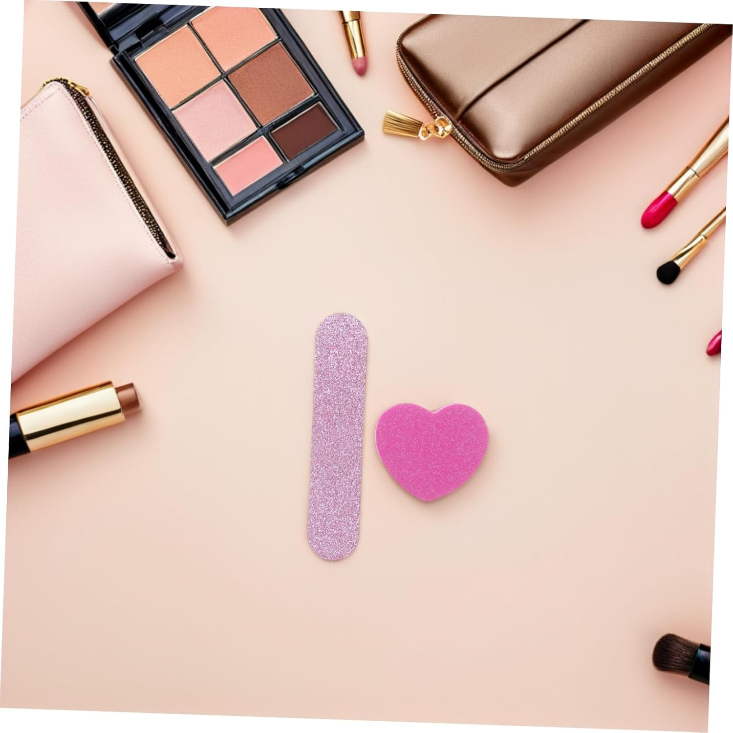 Didiseaon 10 Sets DIY Nail Art Tool Set Includes Sponge Buffers Nail Files Polishing Strips for Precise Manicure Application for Home Use image number 3