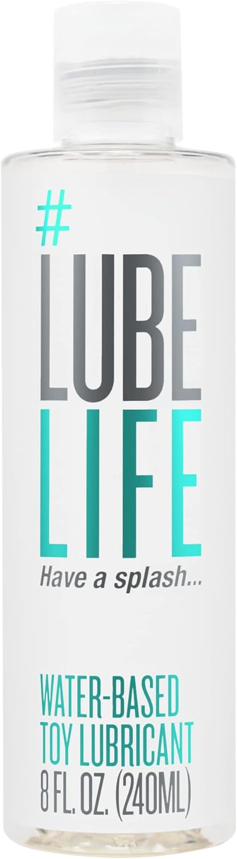 #Lubelife Water Based Toy Lubricant, Natural Hypoallergenic Toy-Safe Lube, 8 Fl Oz (Non-Staining and Compatible with Most Toy Materials) image number 2