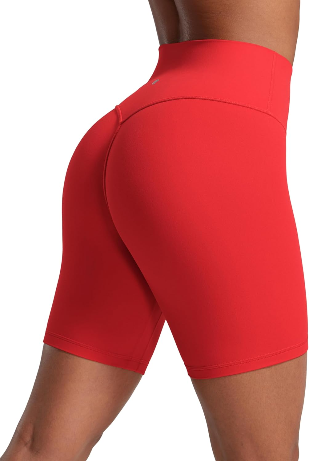 CRZ YOGA Secretsculpt Womens Butterlift High Waist Scrunch Butt Biker Shorts 6 Inches - No Front Seam Workout Gym Booty