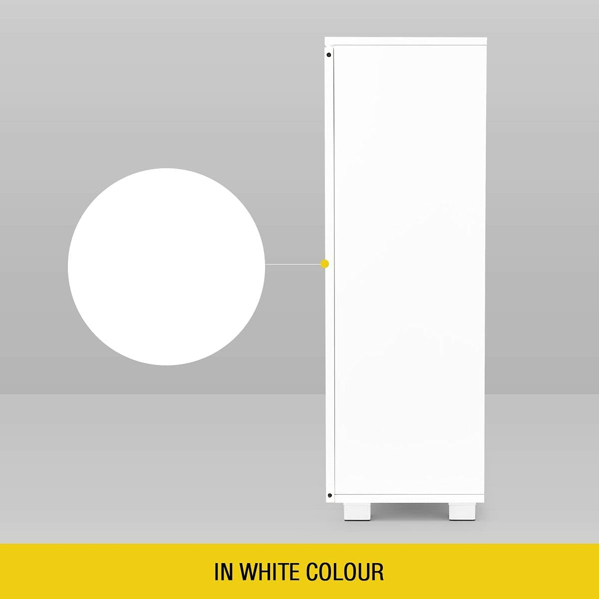 Luxsuite Wooden Shoe Cabinet 4 Tier Shoe Storage Organiser with Adjustable Shelf 30 Pairs Shoes for Hallway Foyerwhite - White-O7 image number 5