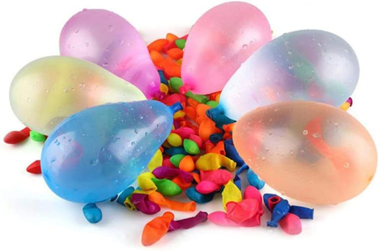 200 Water Balloons Multicolour Biodegradable Latex Bombs for Summer Garden Fight Games, Splash Fun for Kids & Adults image number 2