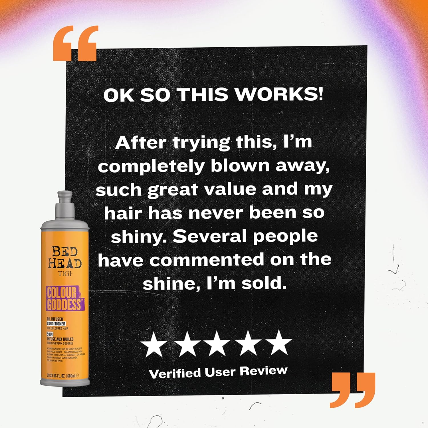 TIGI Bed Head by Colour Goddess Conditioner for Coloured Hair 600Ml image number 6