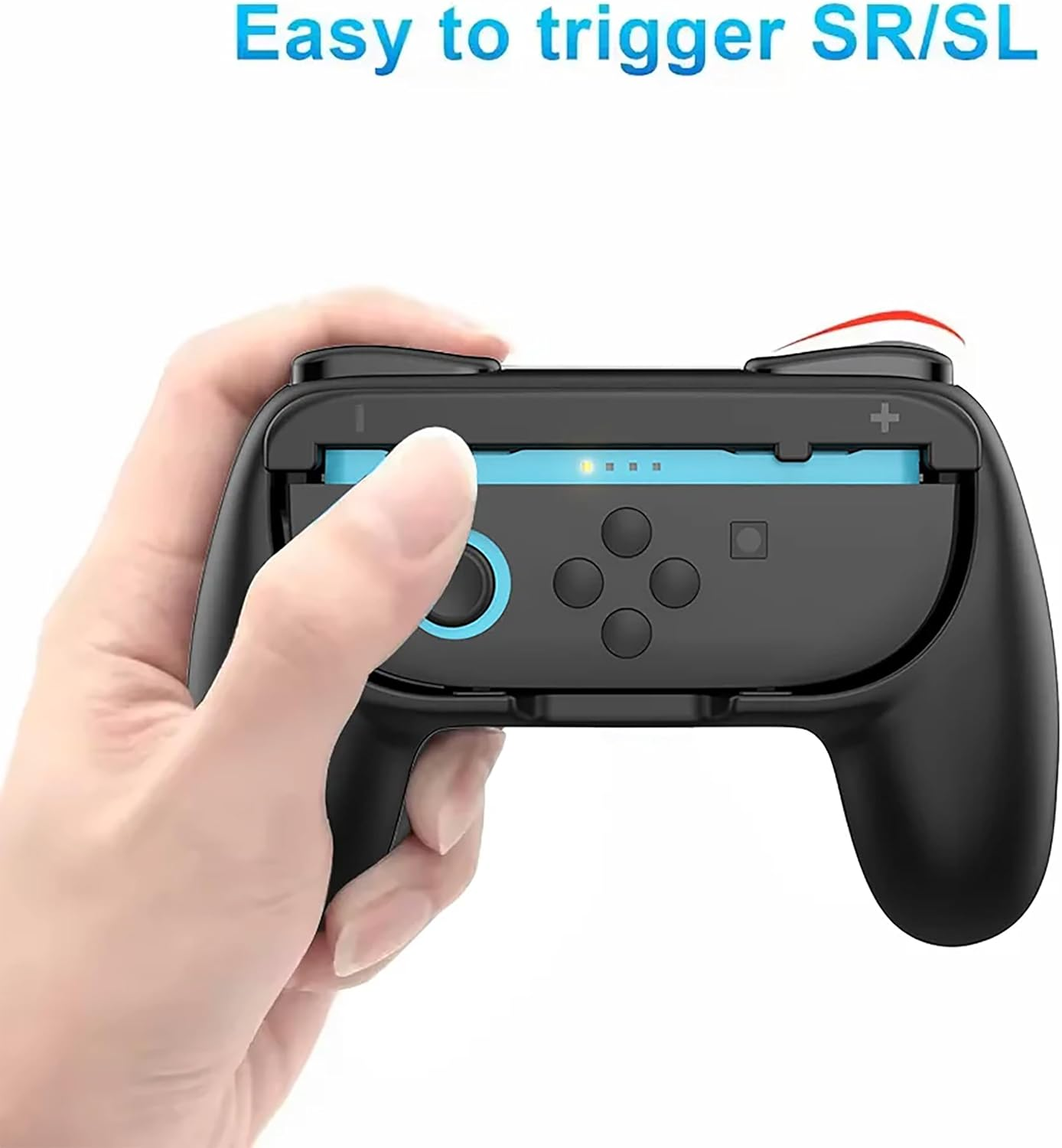 2 Pack Joy-Con Controller Hand Grips for Switch 2 Wear-Resistant Comfort Handles Holder for Switch 2 Controller Grip for Joy Cons 2 image number 4