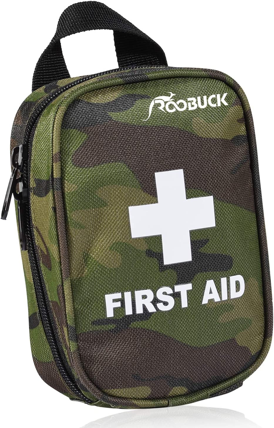 Camouflage First Aid Kit, Compact Emergency Medical Bag for Home, Car, Hiking, Camping & All Outdoor Adventures