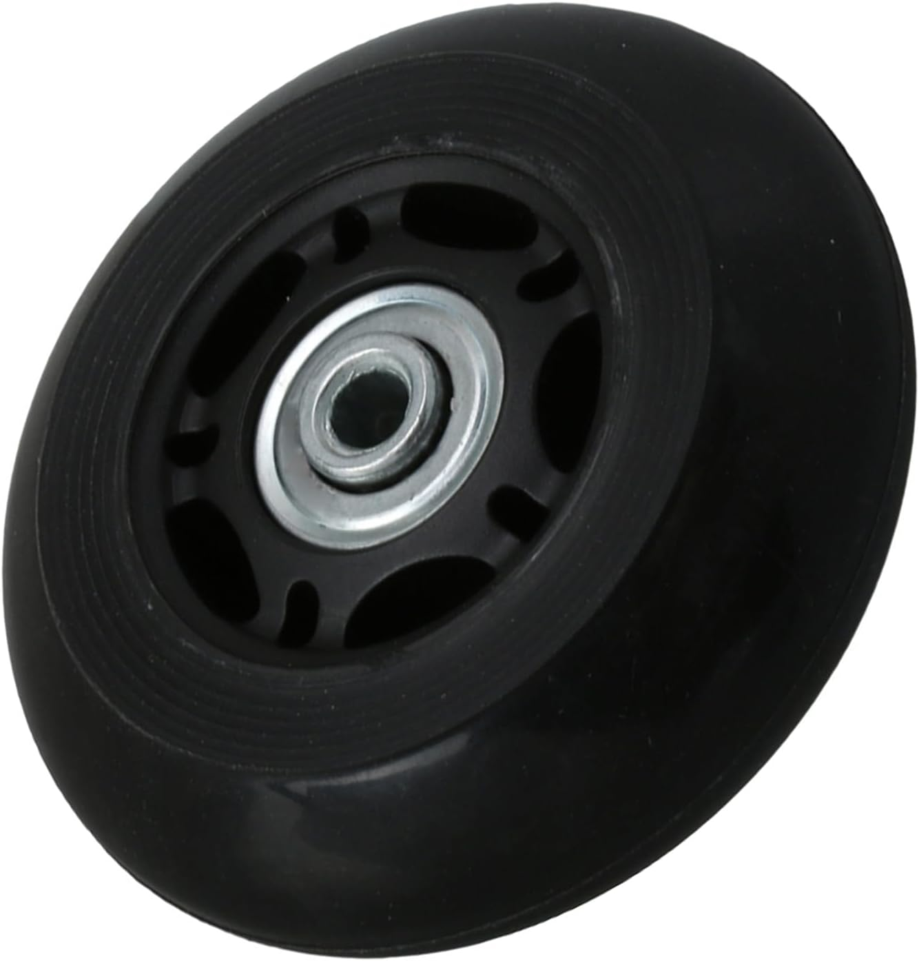 RDEXP 3X High Elastic PU Luggage Suitcase Replacement Wheels 75X26Mm Single Load 50Kg image number 3