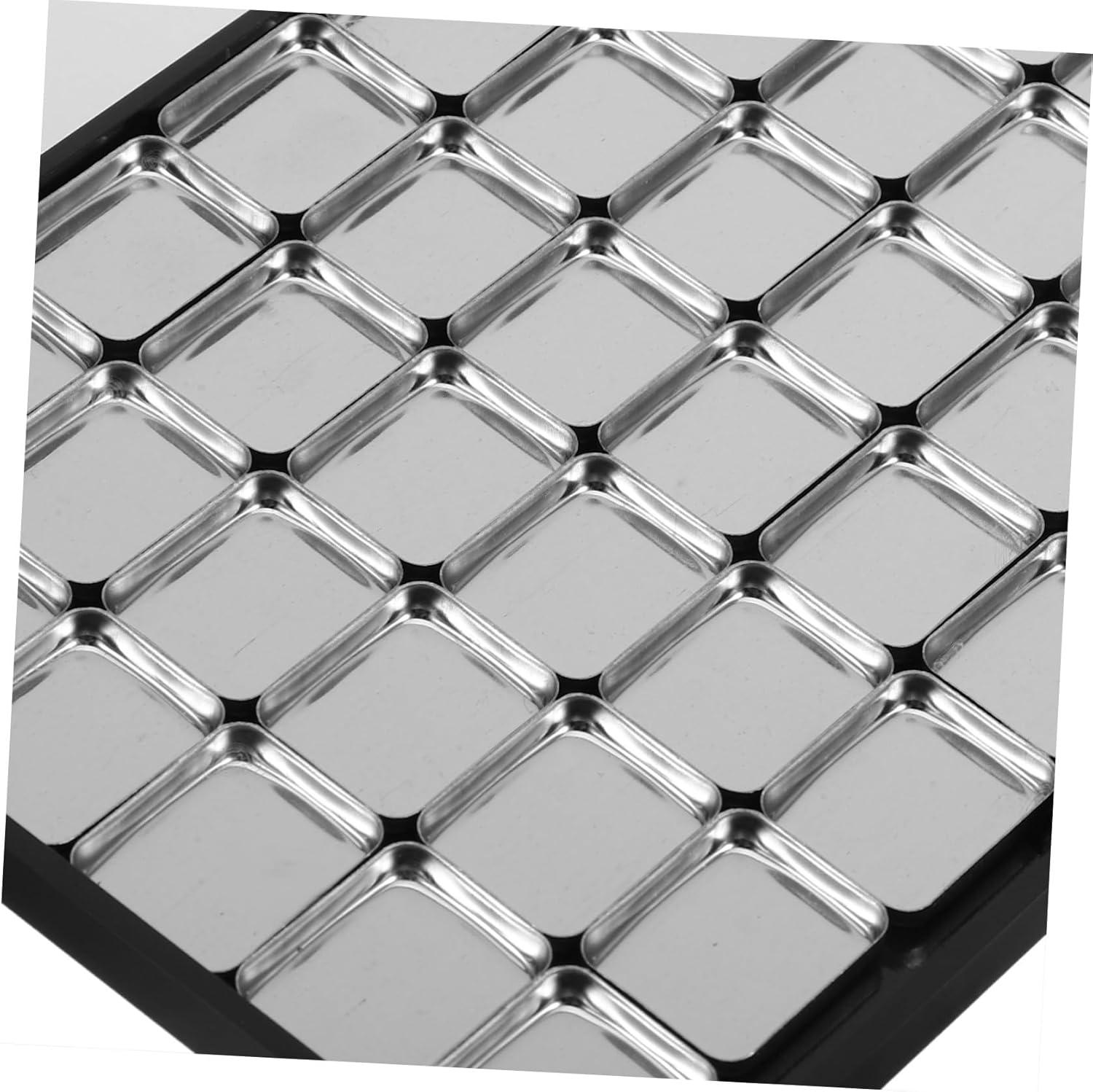 CHICAMPERA 48Pcs Empty Magnetic Eyeshadow Palette with Mirror Refillable Makeup Organizer for Eyeshadow and Blush Powder Includes Metal Pans Travel Friendly Cosmetic Storage Case image number 5