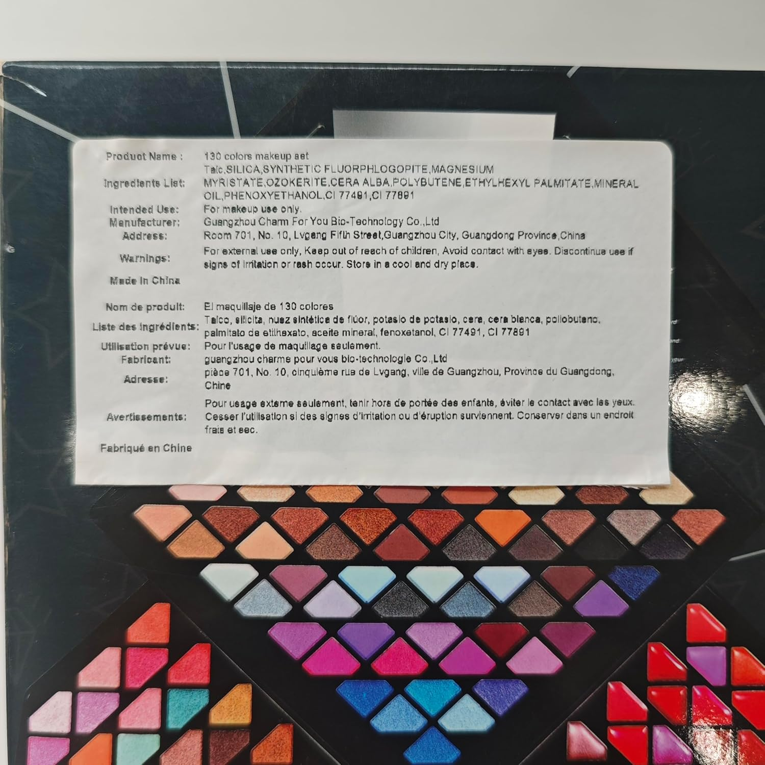 VERONNI All in One Makeup Palette Set, 130 Colors Makeup Kit Eyeshadow Palette Set - Including Eyeshadow, Lip Gloss, Concealer, Highlighter, Eyebrow Gel and Blusher Makeup Gift Kit (130 Colors)